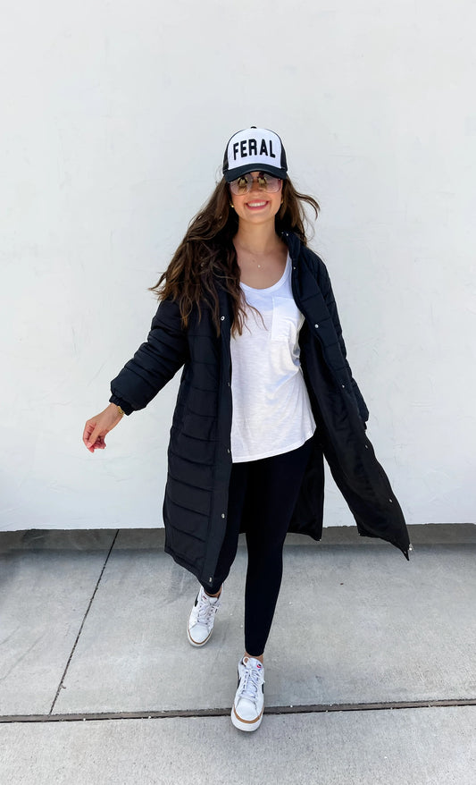 Long Puffer Jacket