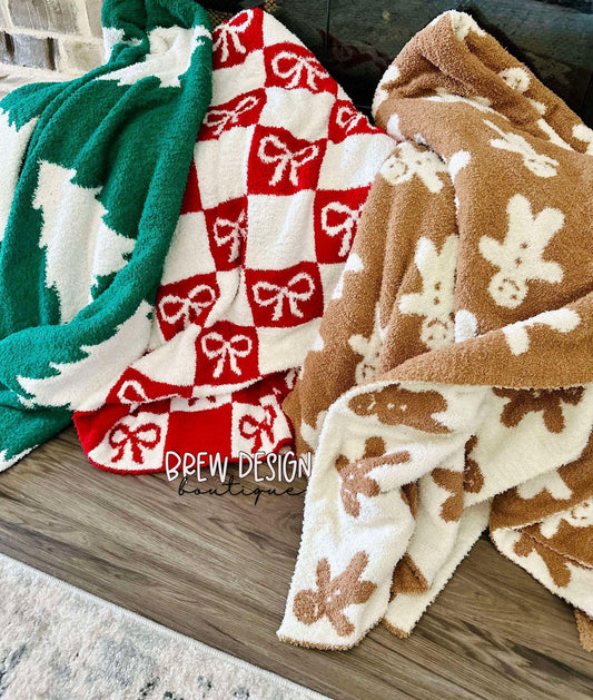 Christmas BAREFOOT blanket