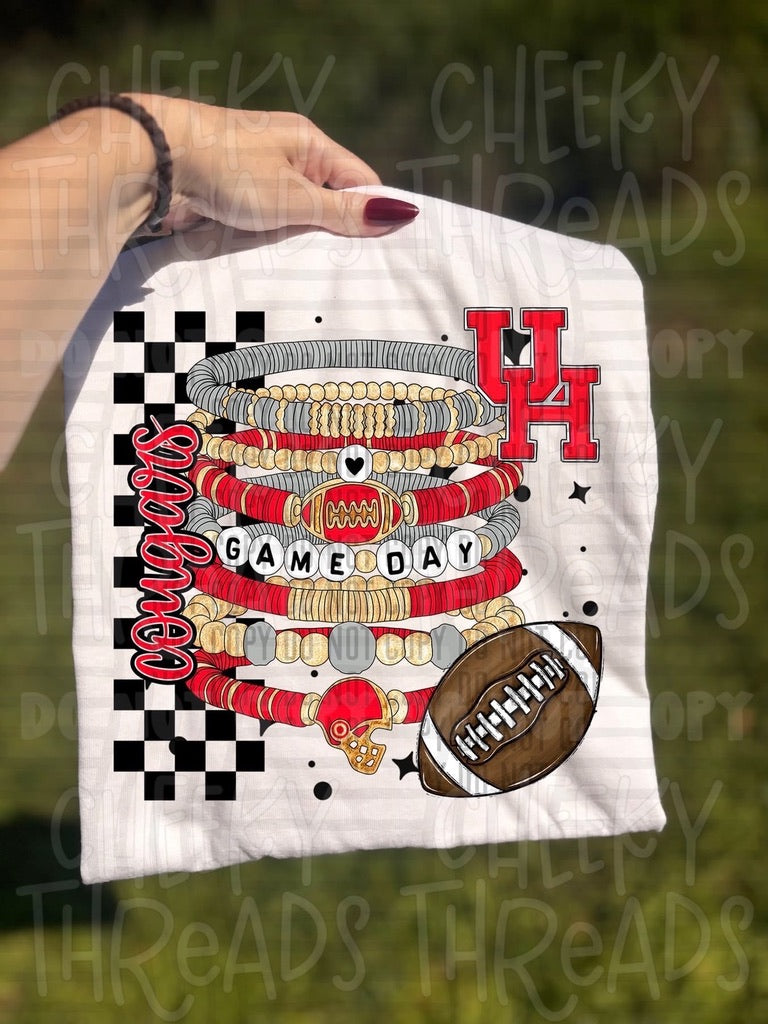 College Football Bracelet Stacks
