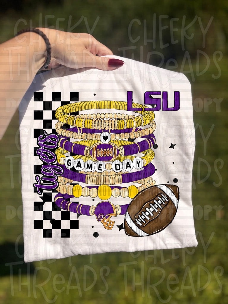 College Football Bracelet Stacks