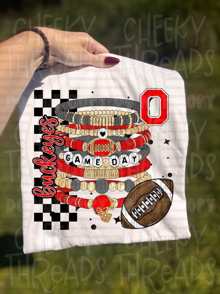 College Football Bracelet Stacks