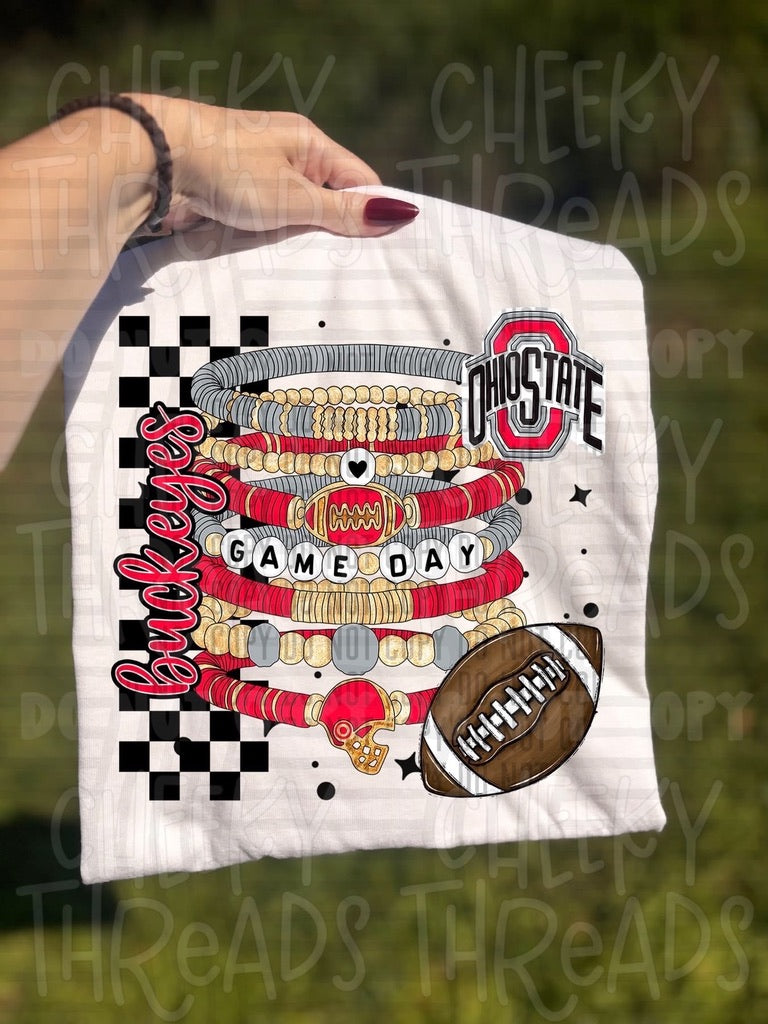 College Football Bracelet Stacks
