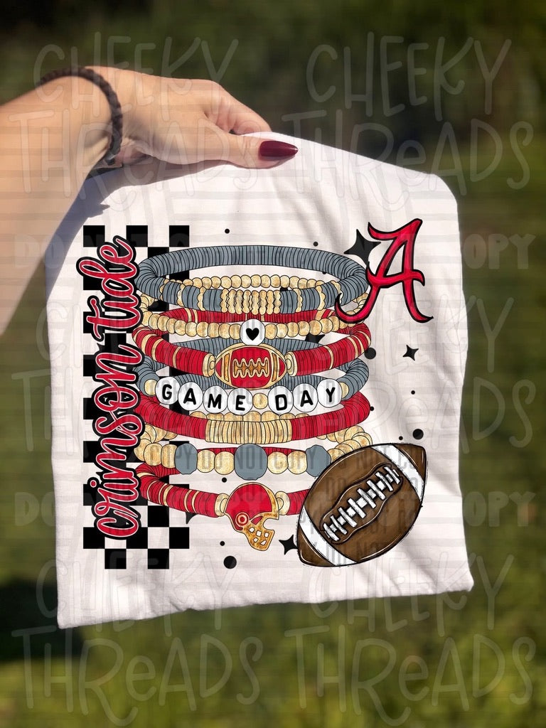 College Football Bracelet Stacks