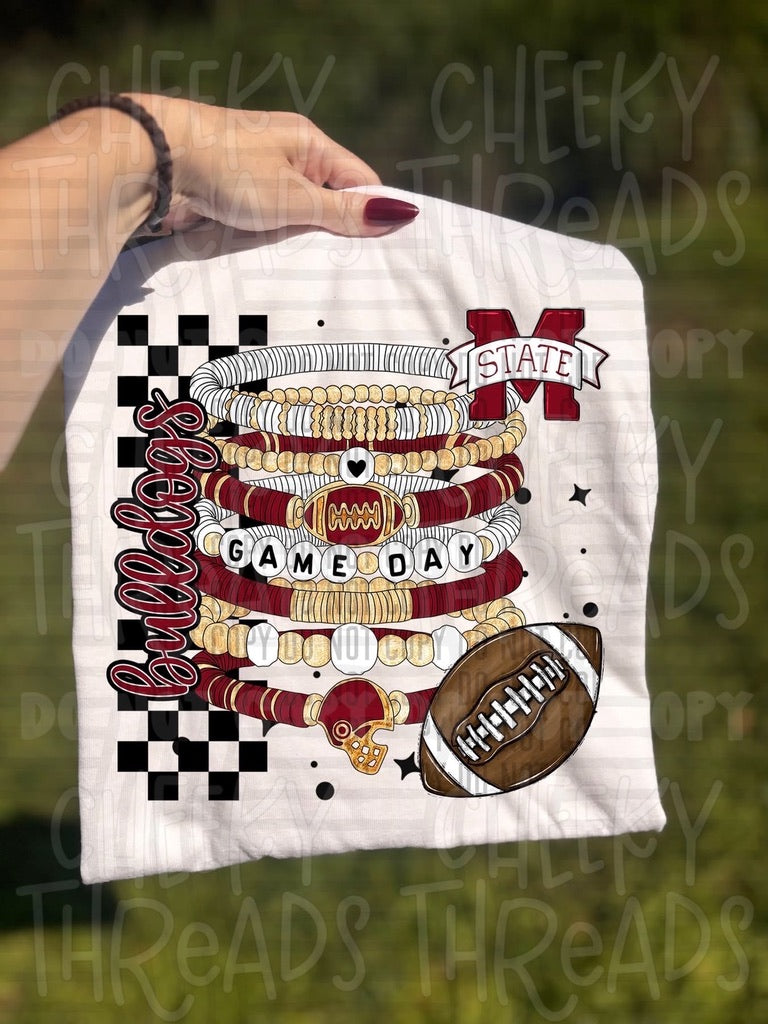 College Football Bracelet Stacks