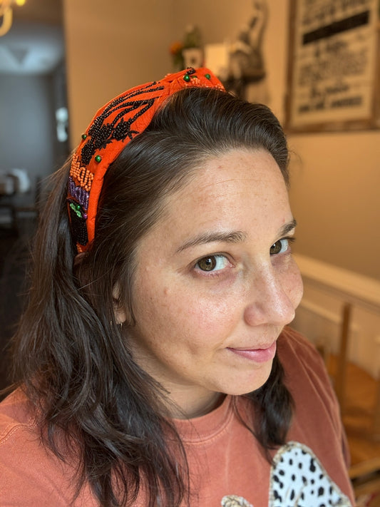 Hocus Pocus Beaded Headband (RTS)