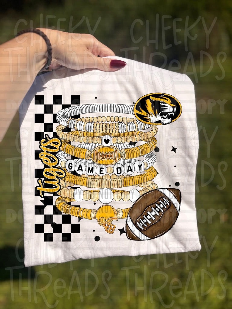 College Football Bracelet Stacks