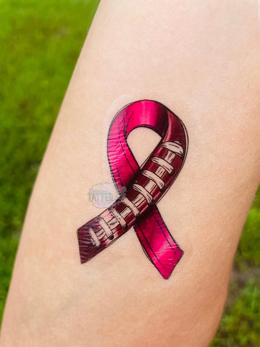 Football PINK OUT Tattoos