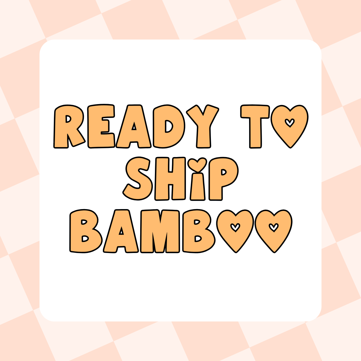 ready to ship bamboo