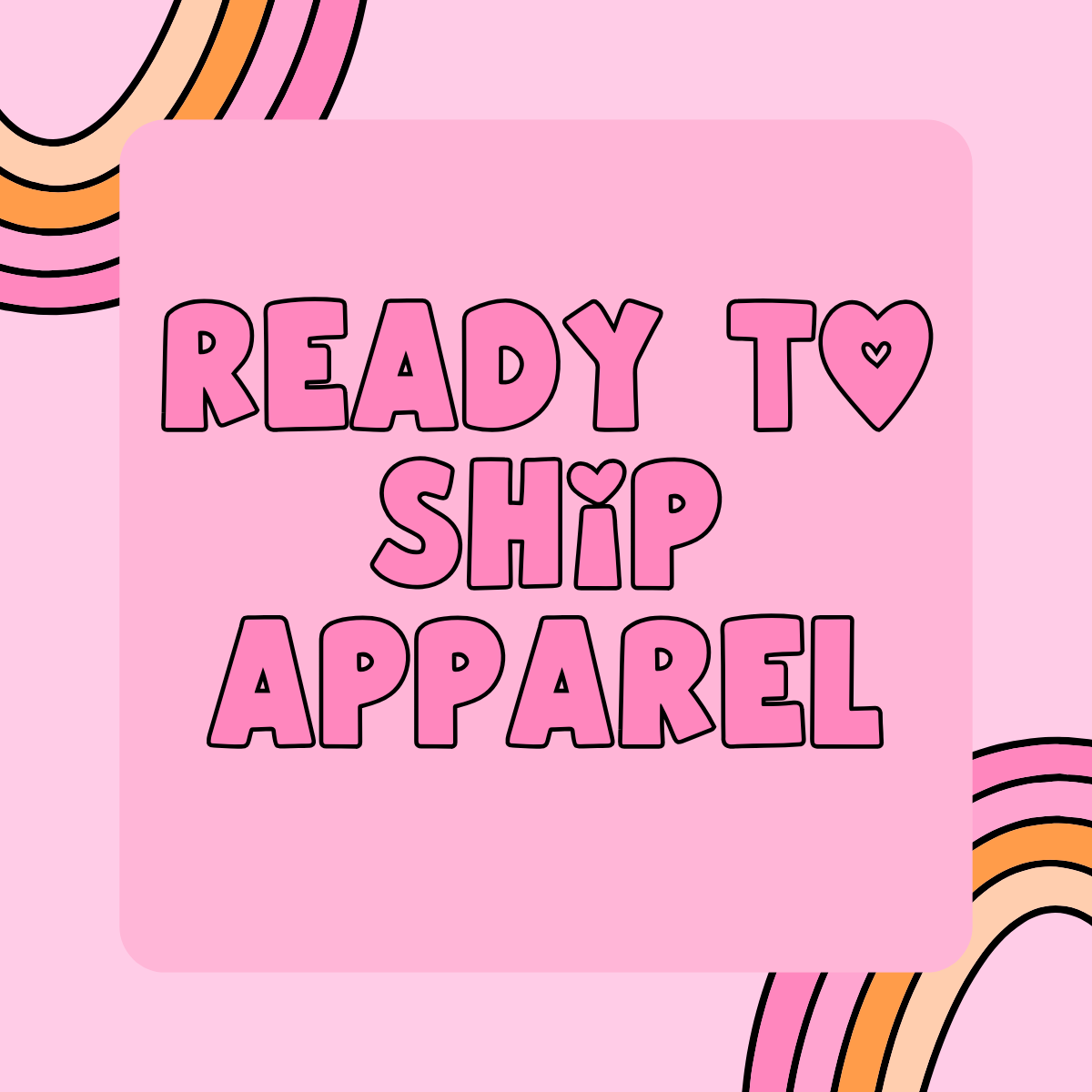 ready to ship apparel