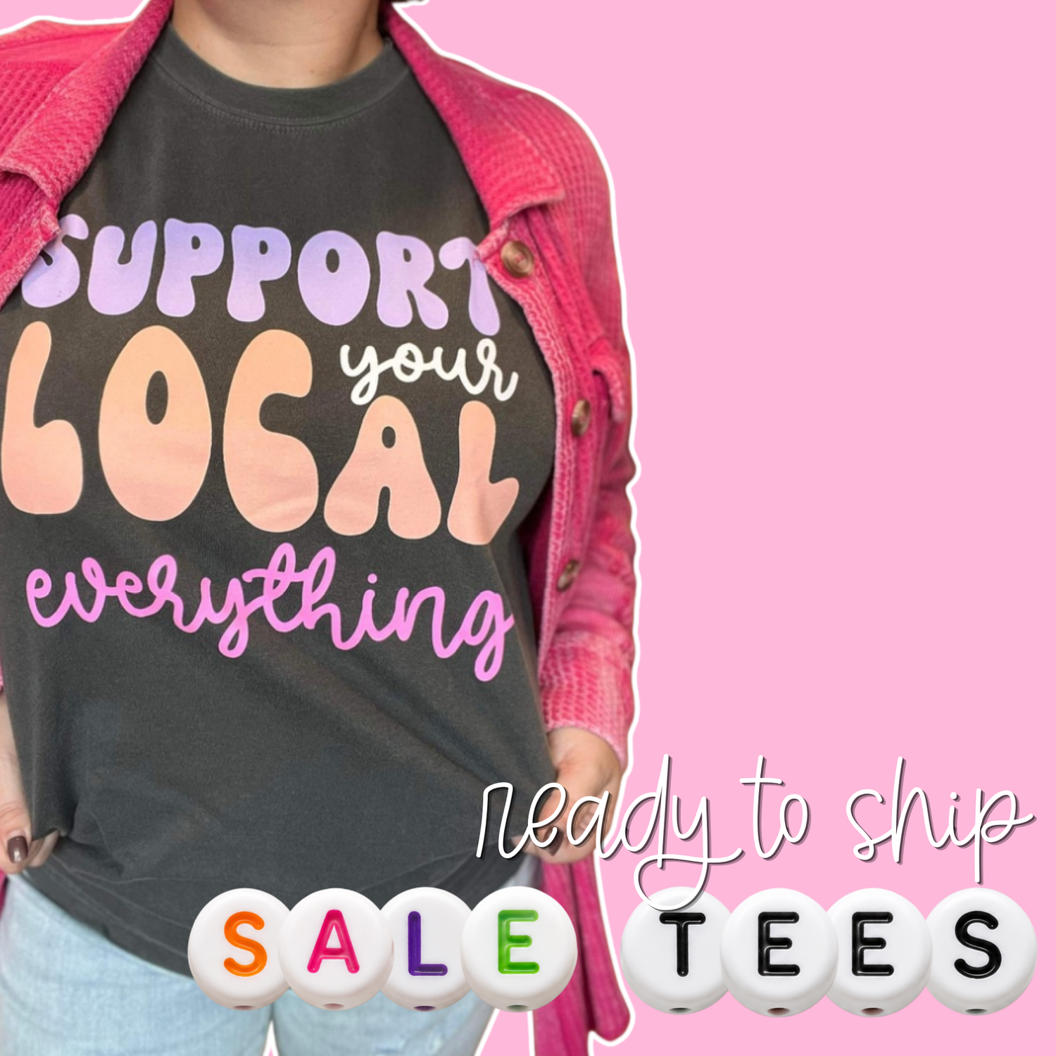 Ready to Ship Sale Tees