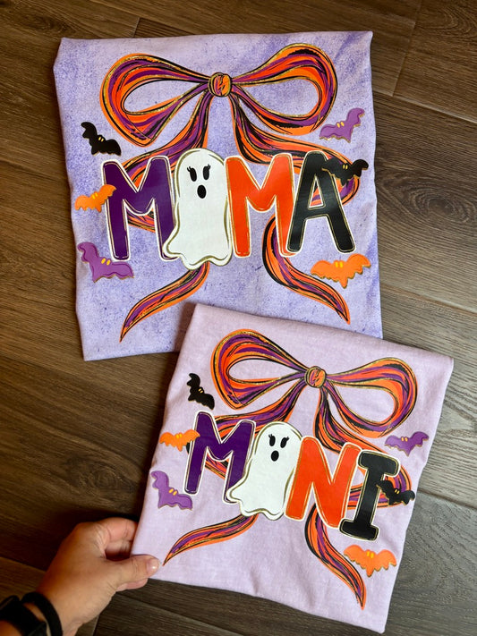 BOW & BATS MINI (FITS YOUTH S-XL ONLY - read item description!)