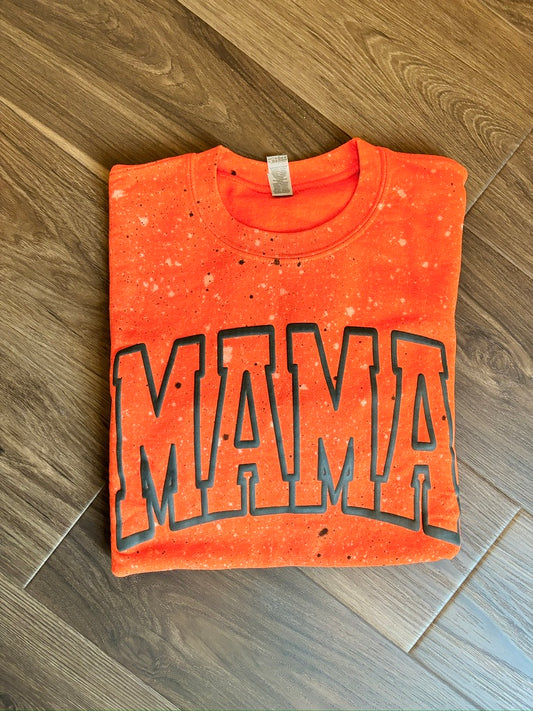 MAMA Puff Ink Splatter Sweatshirt (RTS)