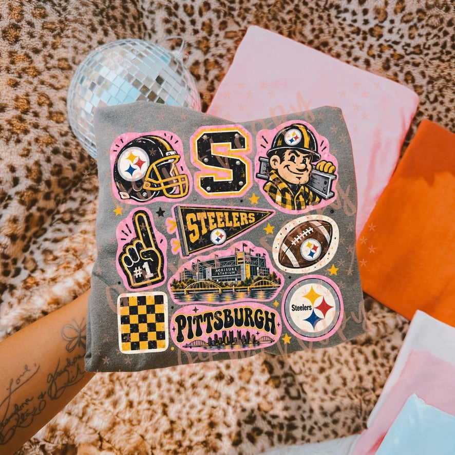 Doodle Mascot Collages {adult}