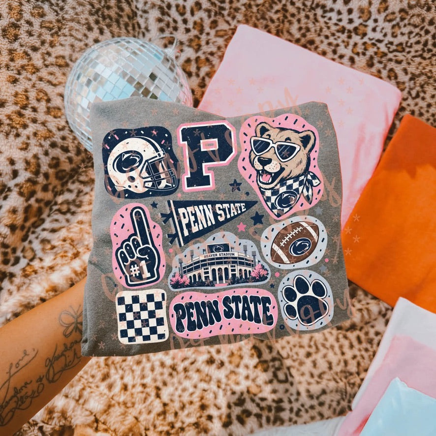 Doodle Mascot Collages {adult}