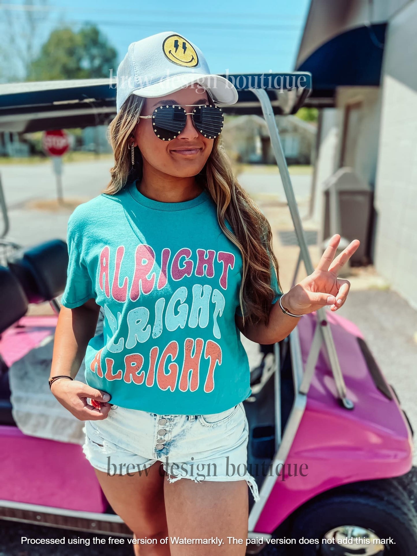 Triple Alright Summer Tee