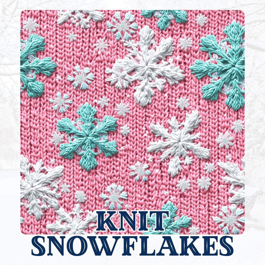 KNIT SNOWFLAKE | WINTER WONDERLAND