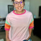 COLOR BLOCK TEE