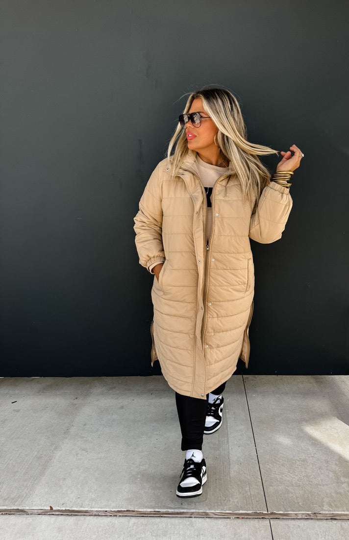 Long Puffer Jacket