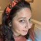 Orange Pumpkins Knotted Headband (RTS)