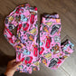 Pink C A R S | Long Sleeve + Pants Set (RTS)