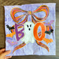 BOO BOW & BATS (FITS ADULT S-XL ONLY - read item description!)