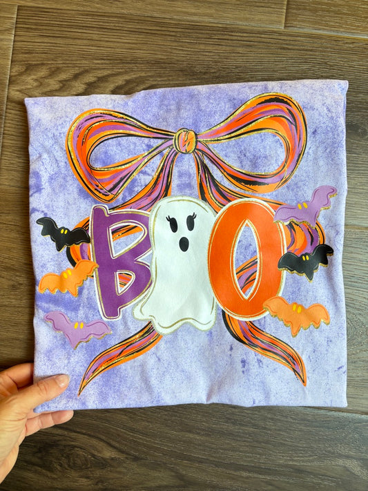 BOO BOW & BATS (FITS ADULT S-XL ONLY - read item description!)