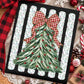Red Buffalo Plaid Bow Christmas Tree