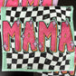 MAMA Checkered Tee (COMFORT COLORS)