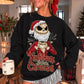 Christmas Characters Faux Frayed Fabric Texture (MULTIPLE DESIGNS)
