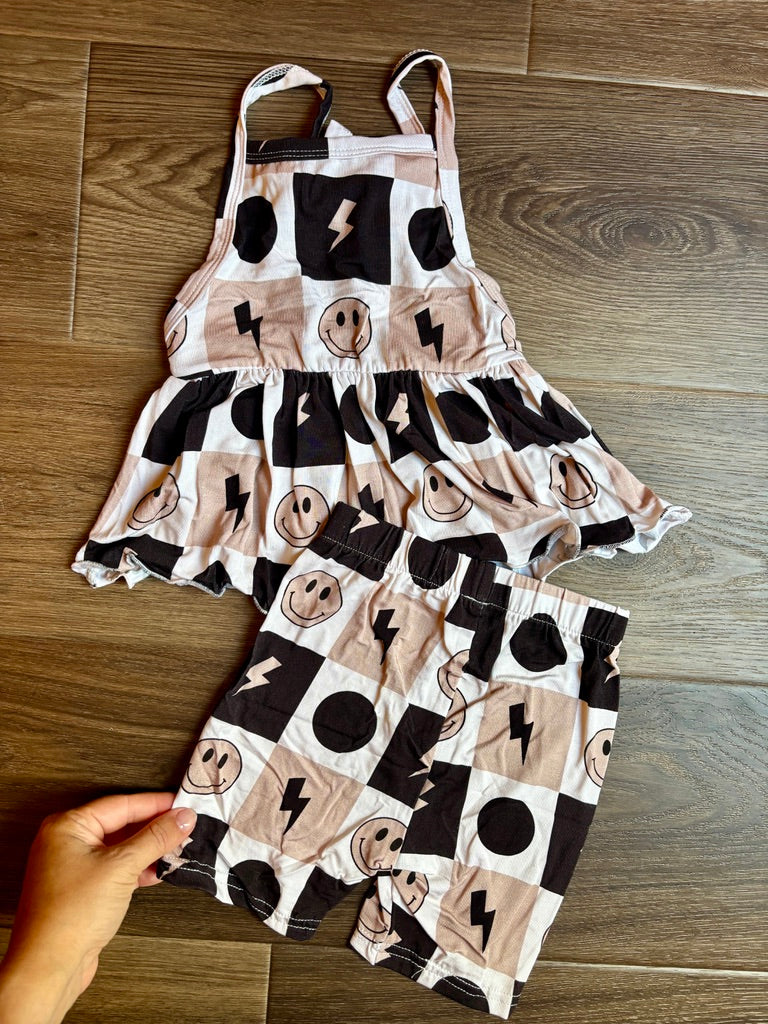 Happy Bolts | Tie-Halter 2-Piece  (RTS)