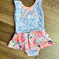 SH // Blue Floral Swim