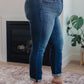 Amber Mid Rise Cuffed Slim Fit Jeans