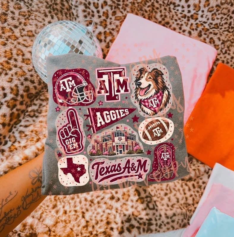 Doodle Mascot Collages {adult}