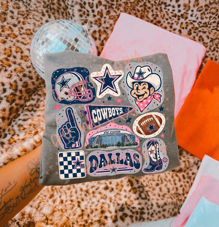Doodle Mascot Collages {adult}