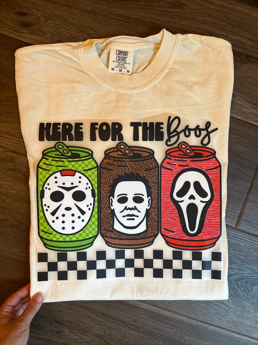 HERE FOR THE BOOS (FITS ADULT S-XL ONLY - read item description!)