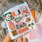 Doodle Mascot Collages {adult}