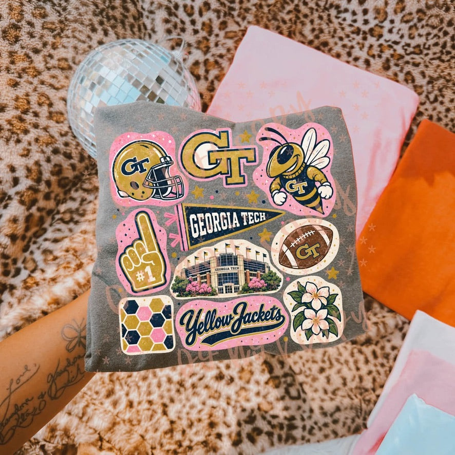 Doodle Mascot Collages {adult}
