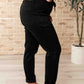 Carmen Double Cuff Joggers in Black