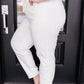 Charlene High Rise Jogger in Ecru