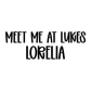 LORELAI | MEET ME AT LUKES