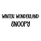 SNOOPY | WINTER WONDERLAND