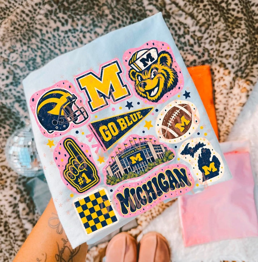 Doodle Mascot Collages {adult}