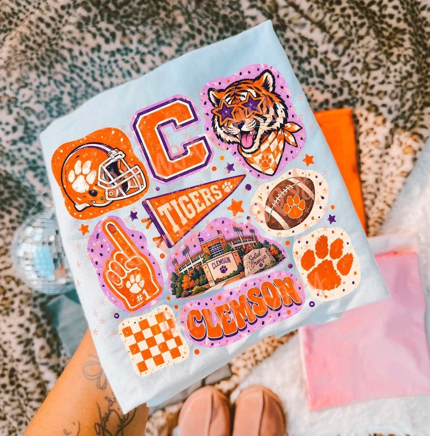 Doodle Mascot Collages {adult}