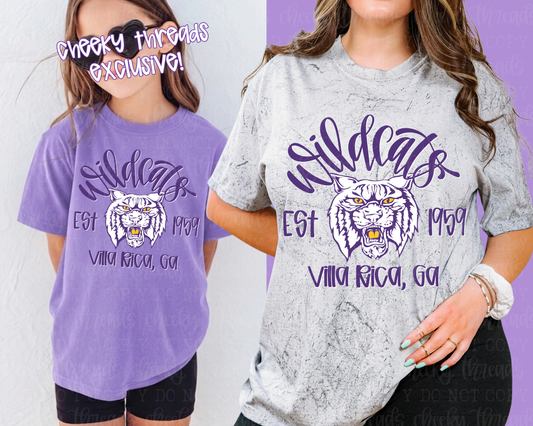Wildcats Est. 1959 {toddler&youth}