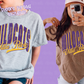 Distressed Villa Rica Wildcats Arch {adult}