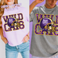 Wildcats Faux Sequin Football Helmet {adult}
