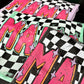 MAMA Checkered Tee (COMFORT COLORS)