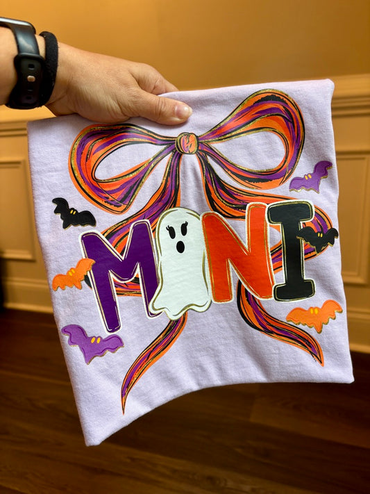 BOW & BATS MINI (FITS YOUTH S-XL ONLY - read item description!)