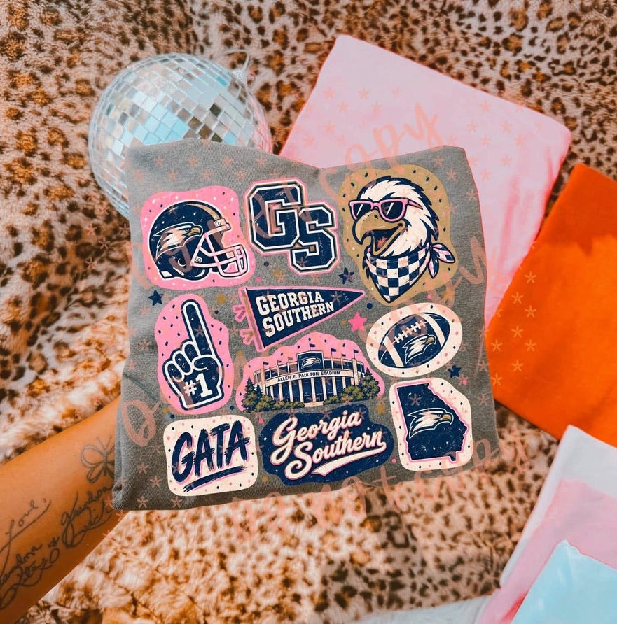 Doodle Mascot Collages {adult}