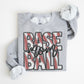 Baseball Family Sweatshirt FAUX embroidery - Multiple Styles